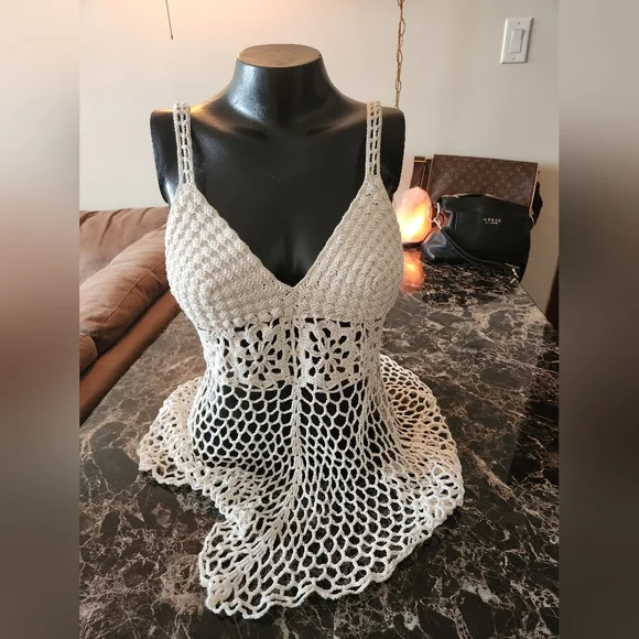 Handmade Crochet Top - Picture 3 of 3